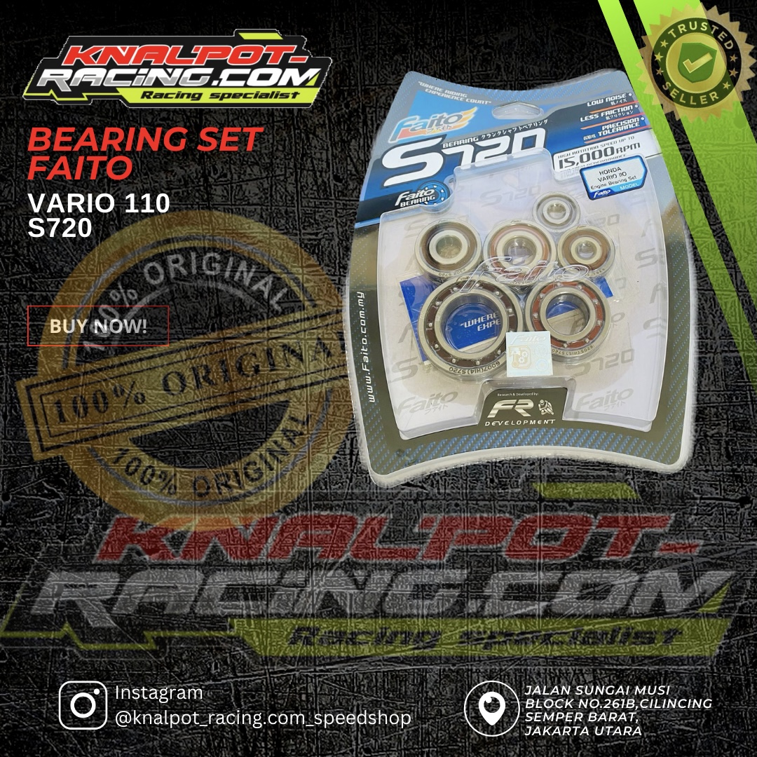 BEARING SET FAITO VARIO 110 S720